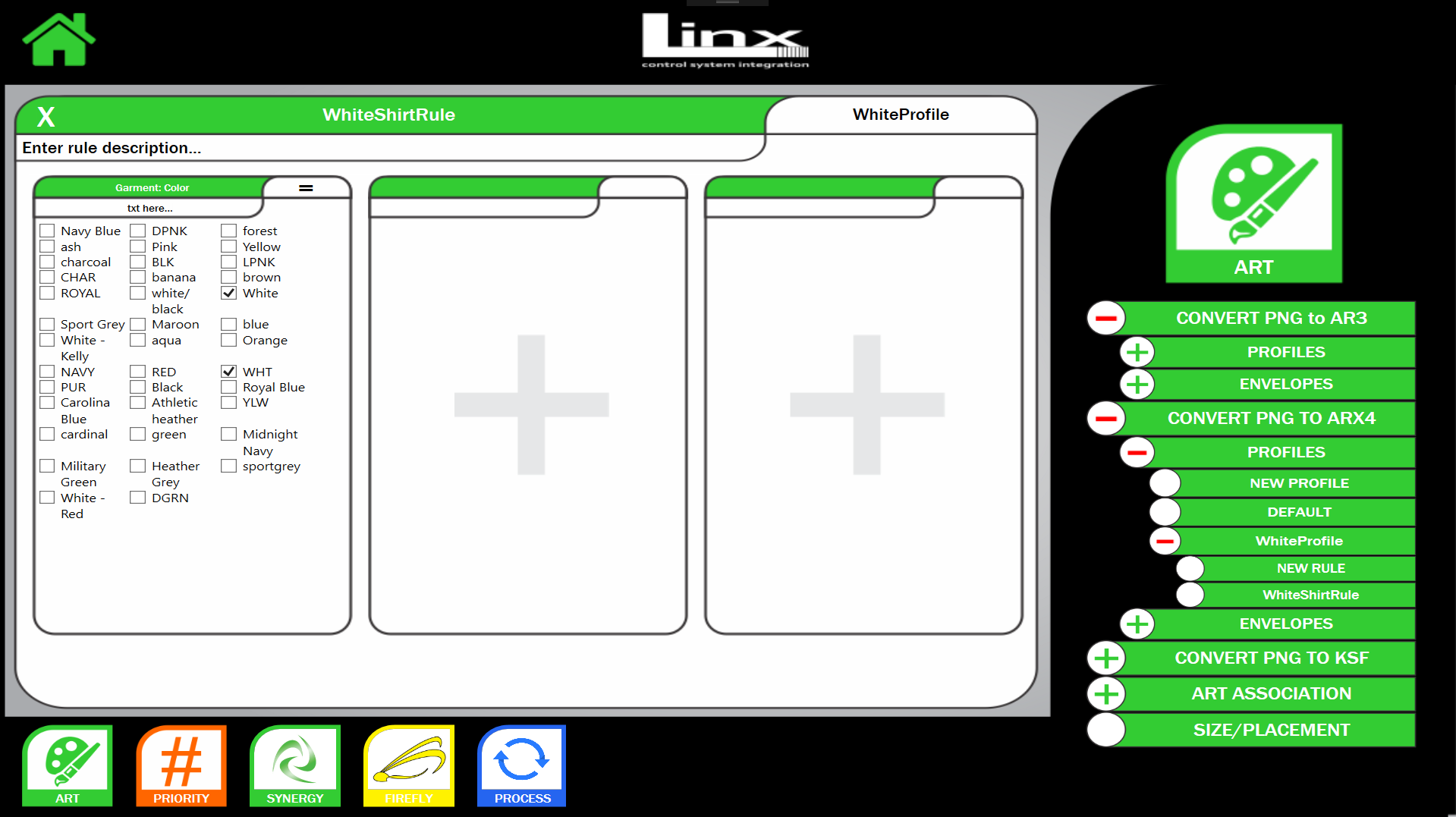 linx control suite